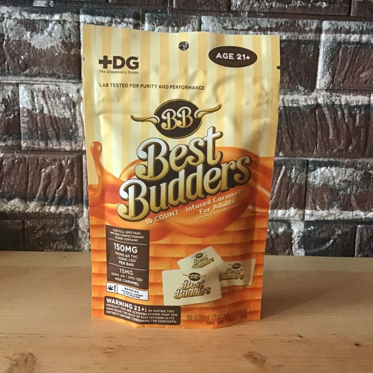 Best Budders Caramels D9 CBD
