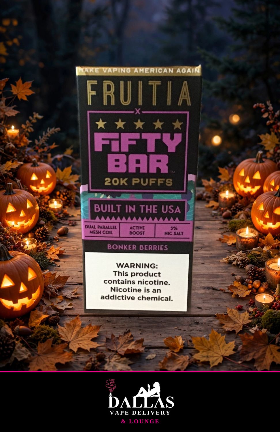 Fifty Bar X Fruitia Bonker Berries