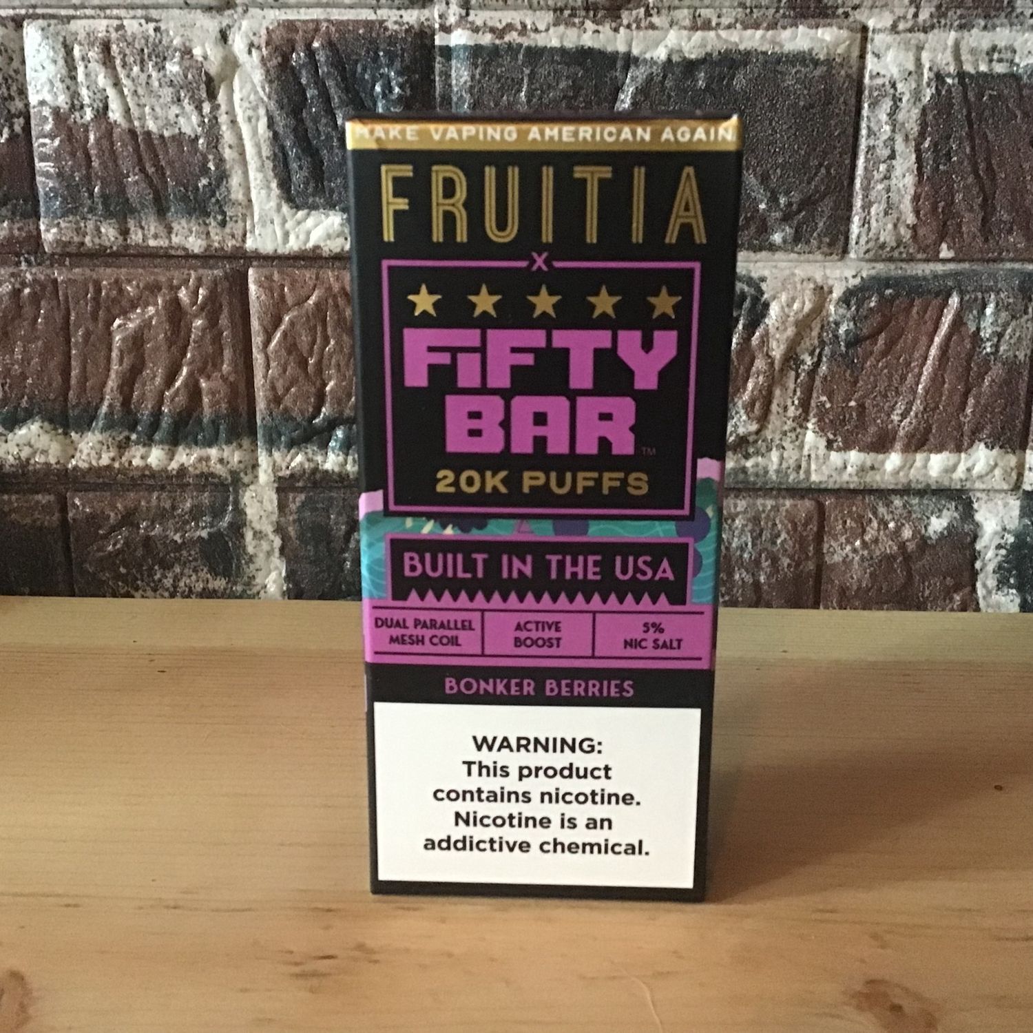 Fifty Bar X Fruitia Bonker Berries Fifty Bar X Fruitia Bonker Berries