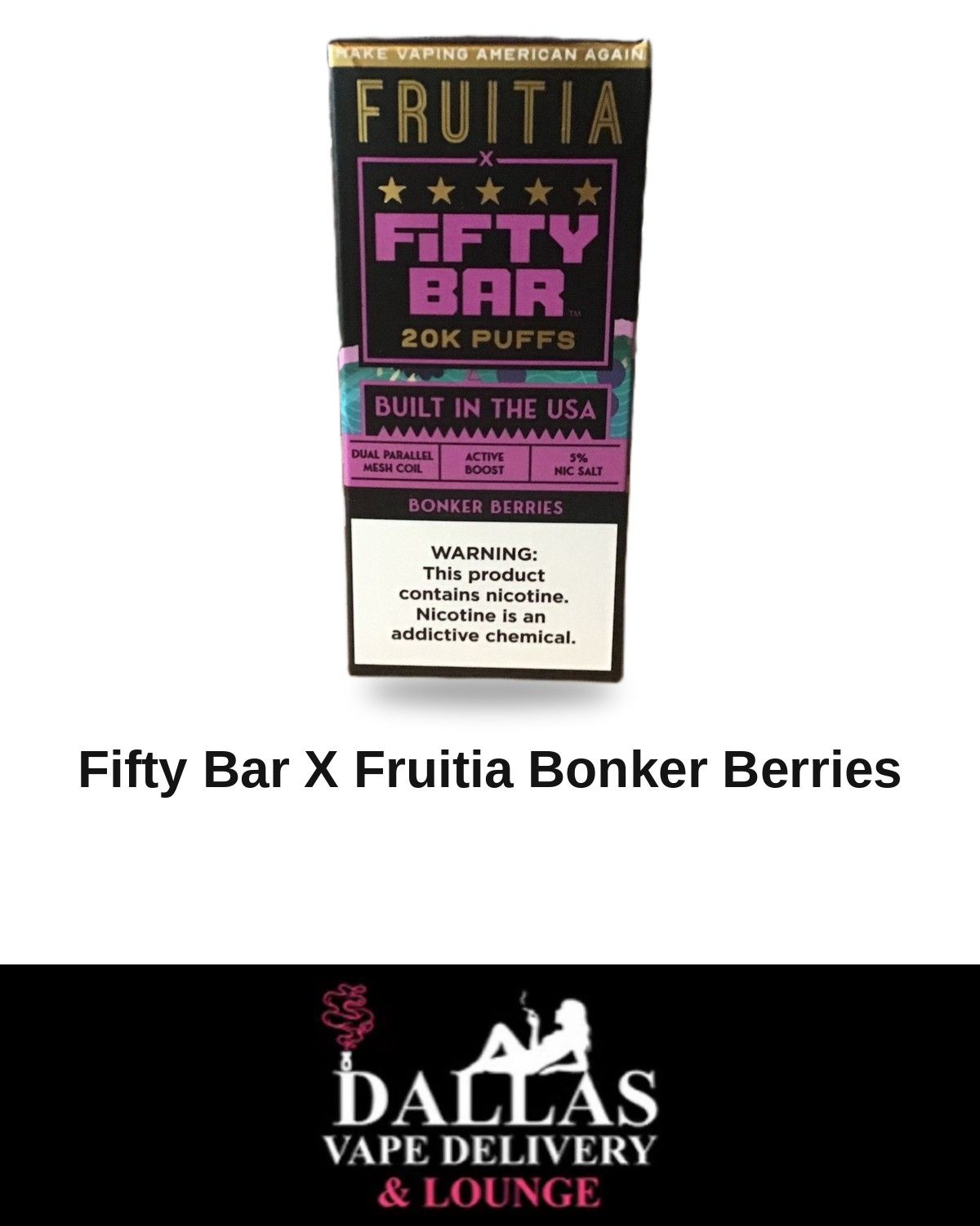 Fifty Bar X Fruitia Bonker Berries