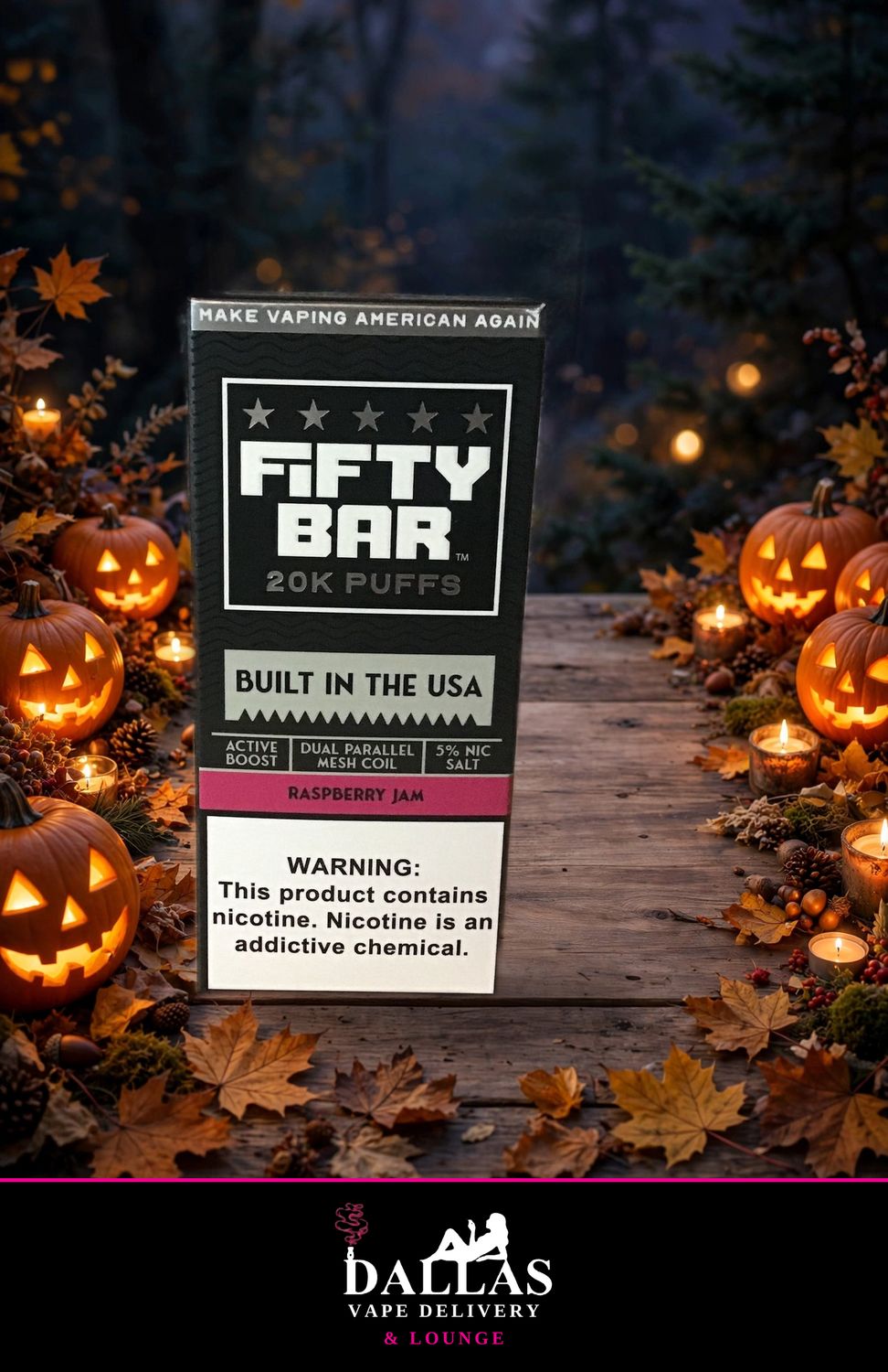 Fifty Bar Black Series V2 Raspberry Jam