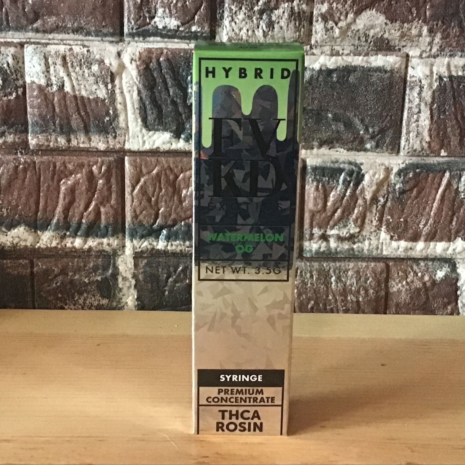 FVKD THC-A Syringe 3.5g Watermelon Kush Hybrid