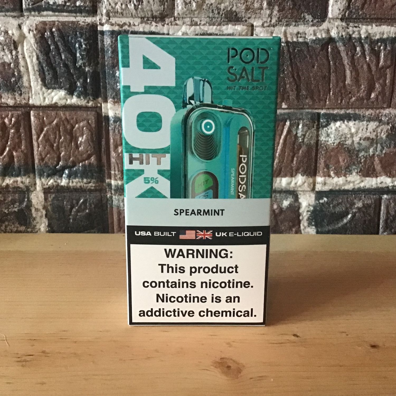 Pod Salt Hit TEXAS Spearmint