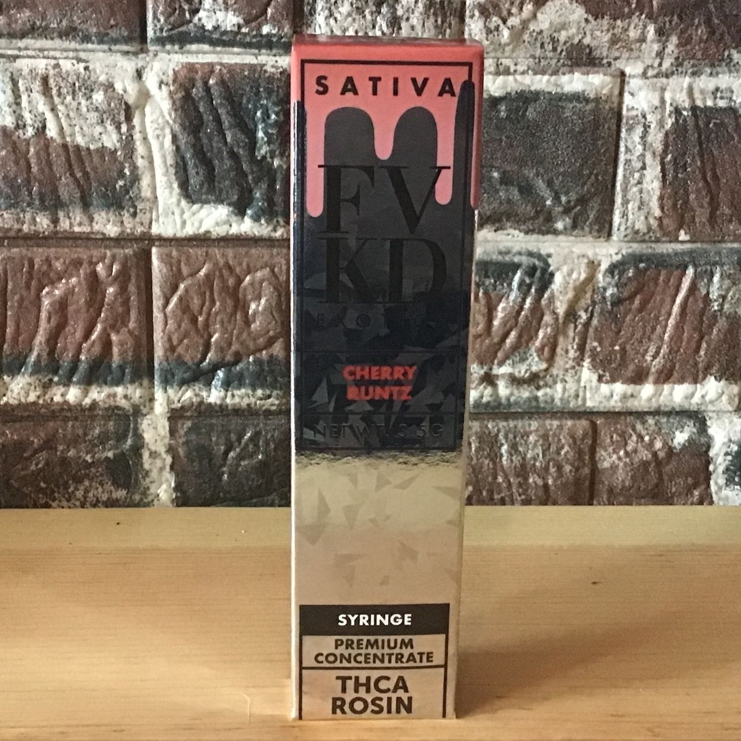 FVKD THC-A Syringe 3.5g Cherry Runtz Sativa