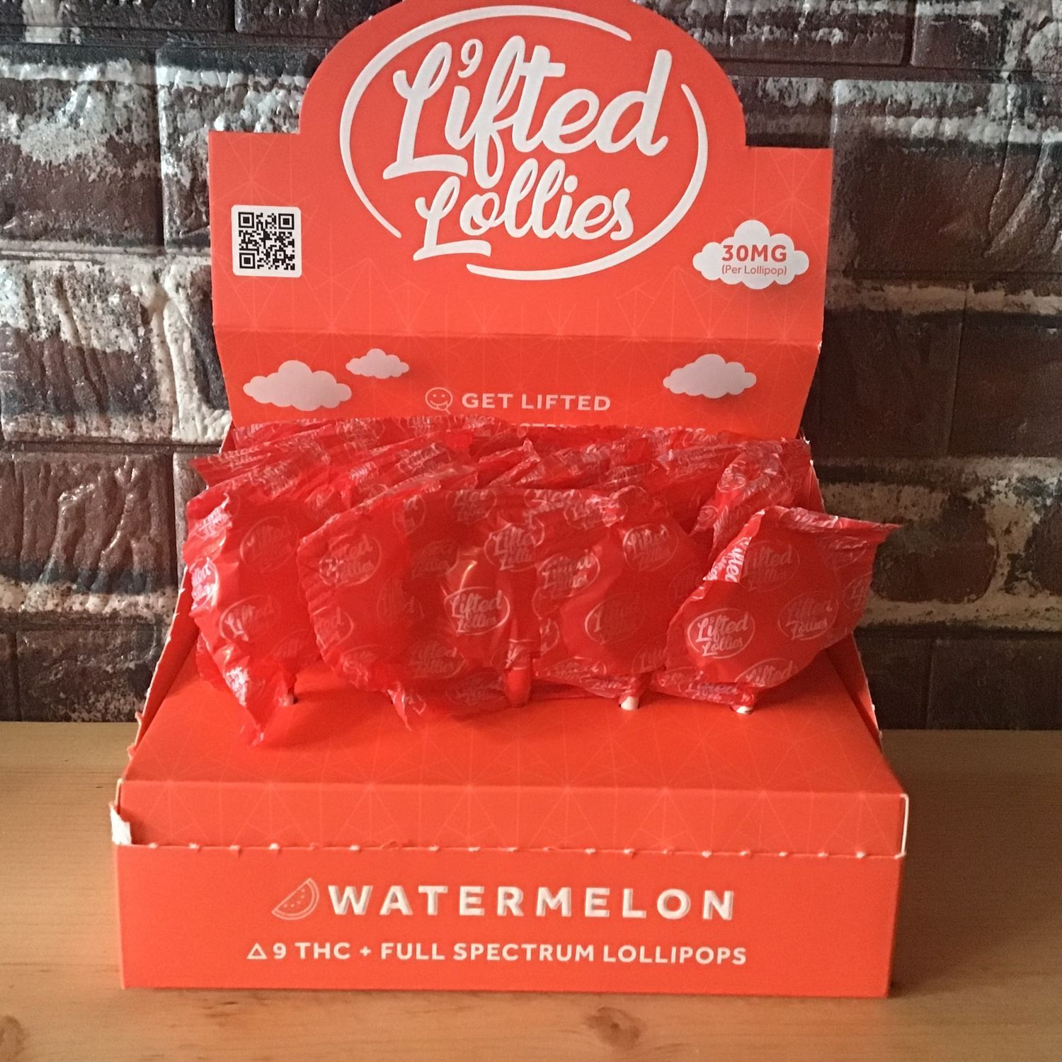 Lifted Lollies D9 CBD Watermelon Lifted Lollies D9 CBD Watermelon