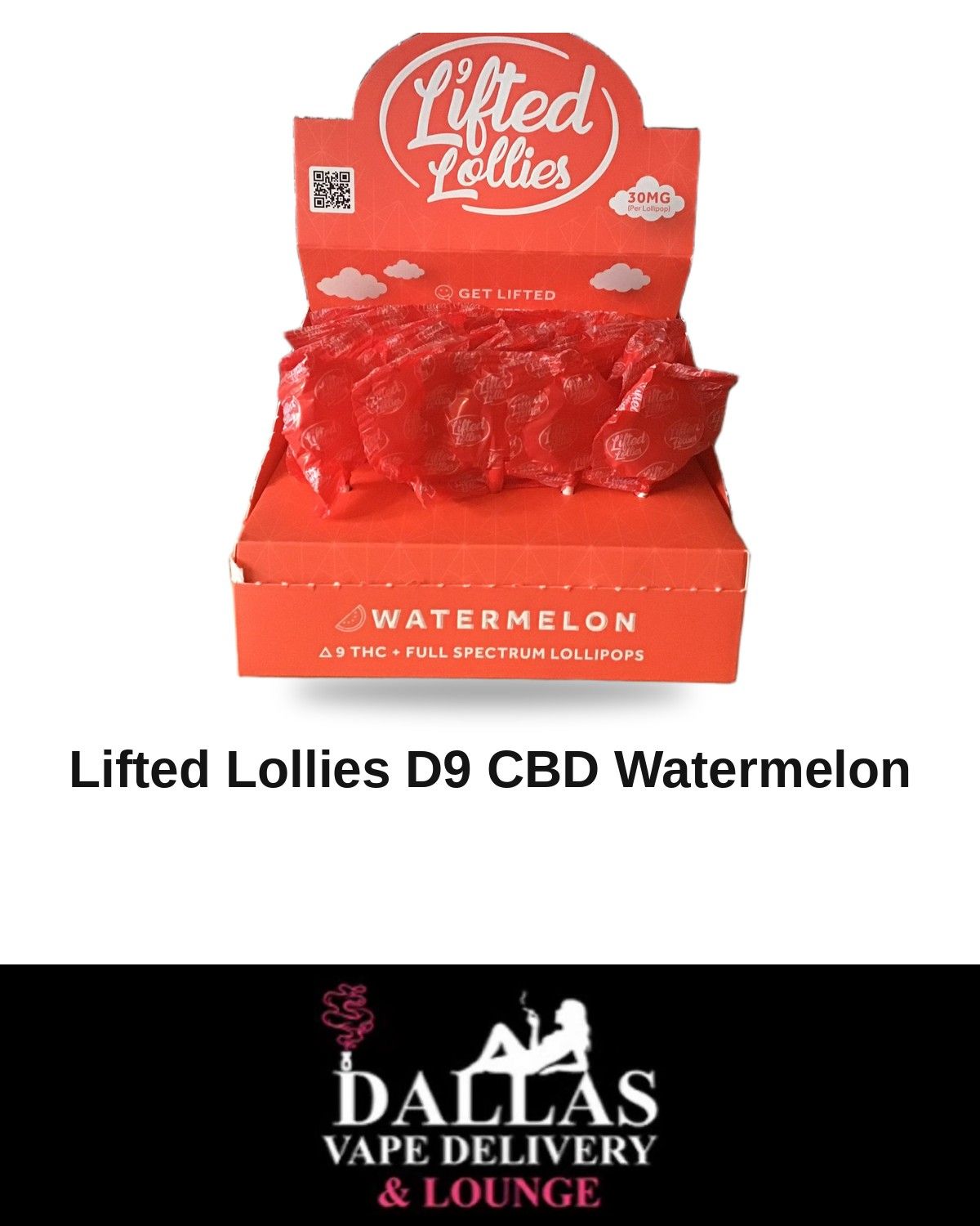 Lifted Lollies D9 CBD Watermelon