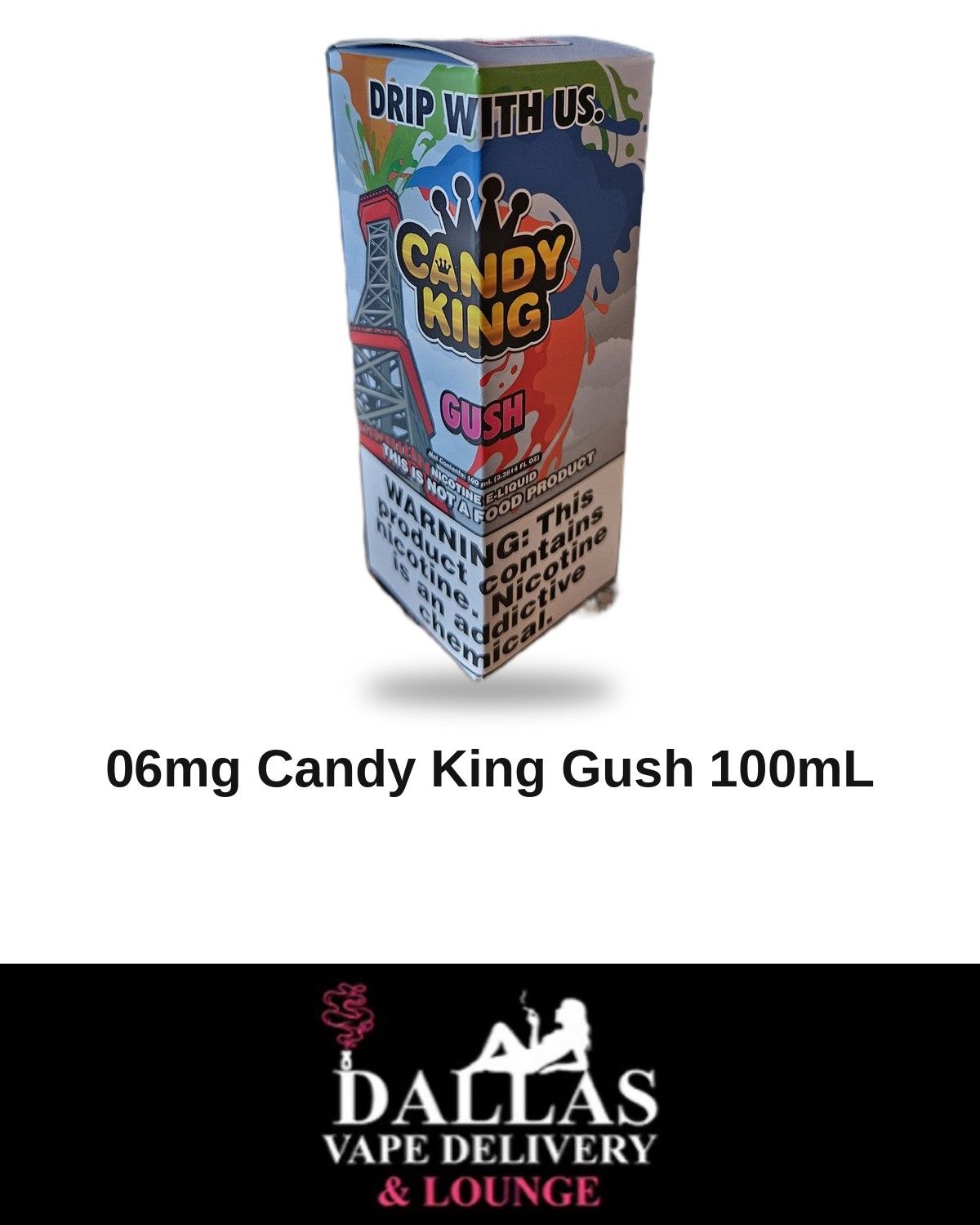 06mg Candy King Gush 100mL