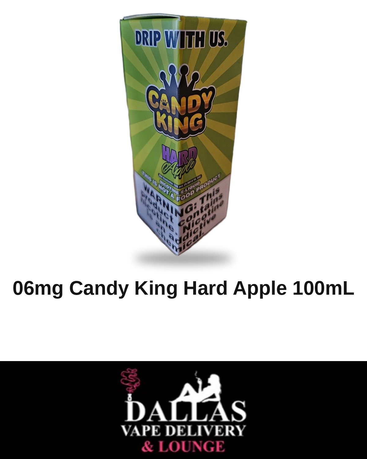 06mg Candy King Hard Apple 100mL 06mg Candy King Hard Apple 100mL