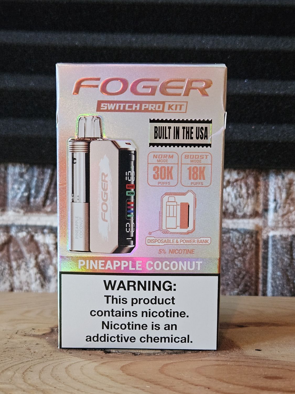 Foger Switch Pro Disposable 30K Kit Pineapple Coconut