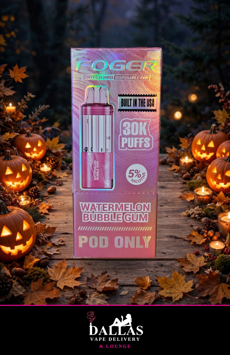Foger Switch Pro 30k Pods | Watermelon Bubblegum