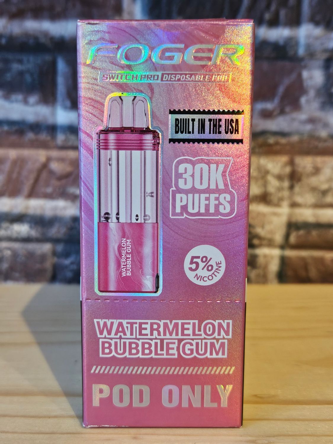 Foger Switch Pro 30k Pods | Watermelon Bubblegum