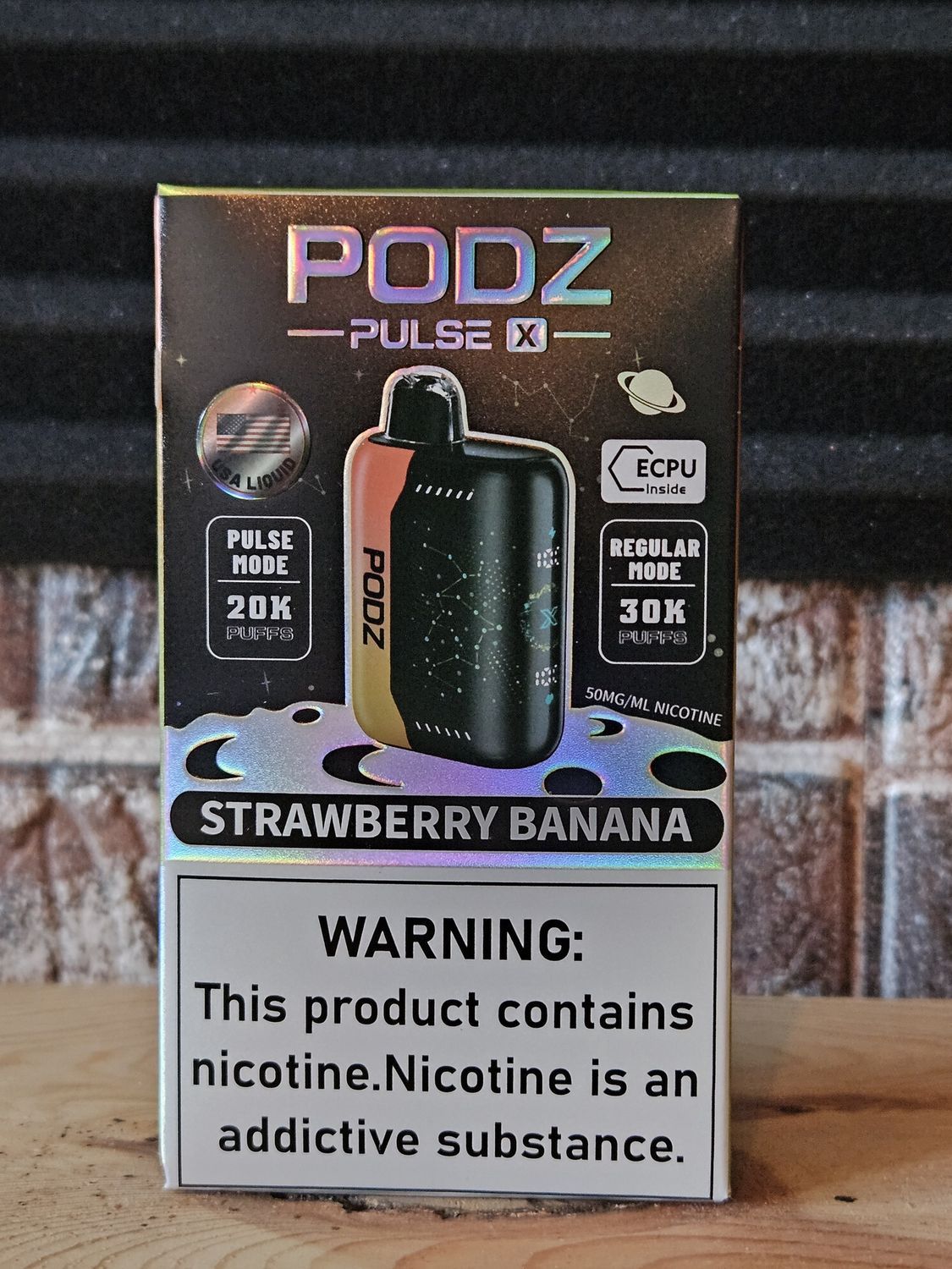 Podz Pulse X 30K Strawberry Banana