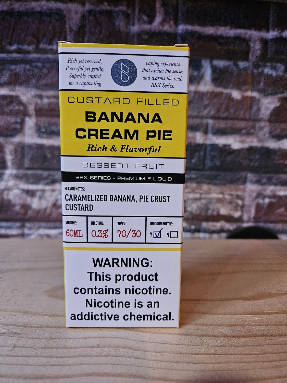 03mg BSX Banana Cream Pie 60mL