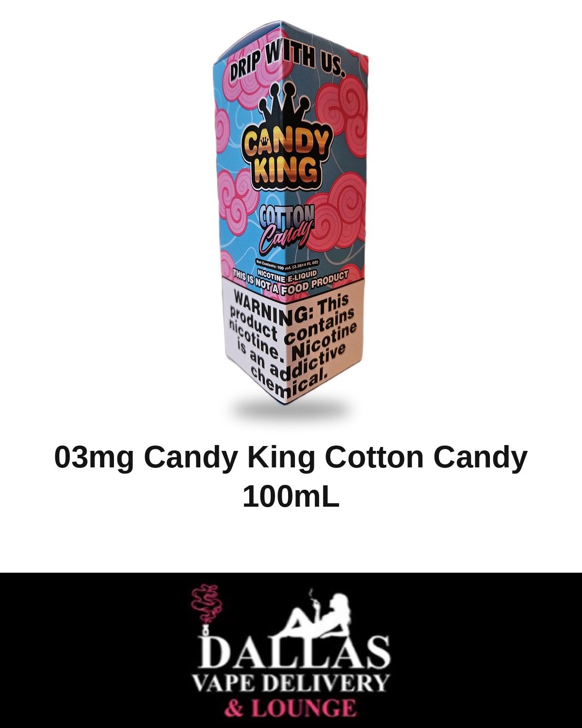 03mg Candy King Cotton Candy 100mL