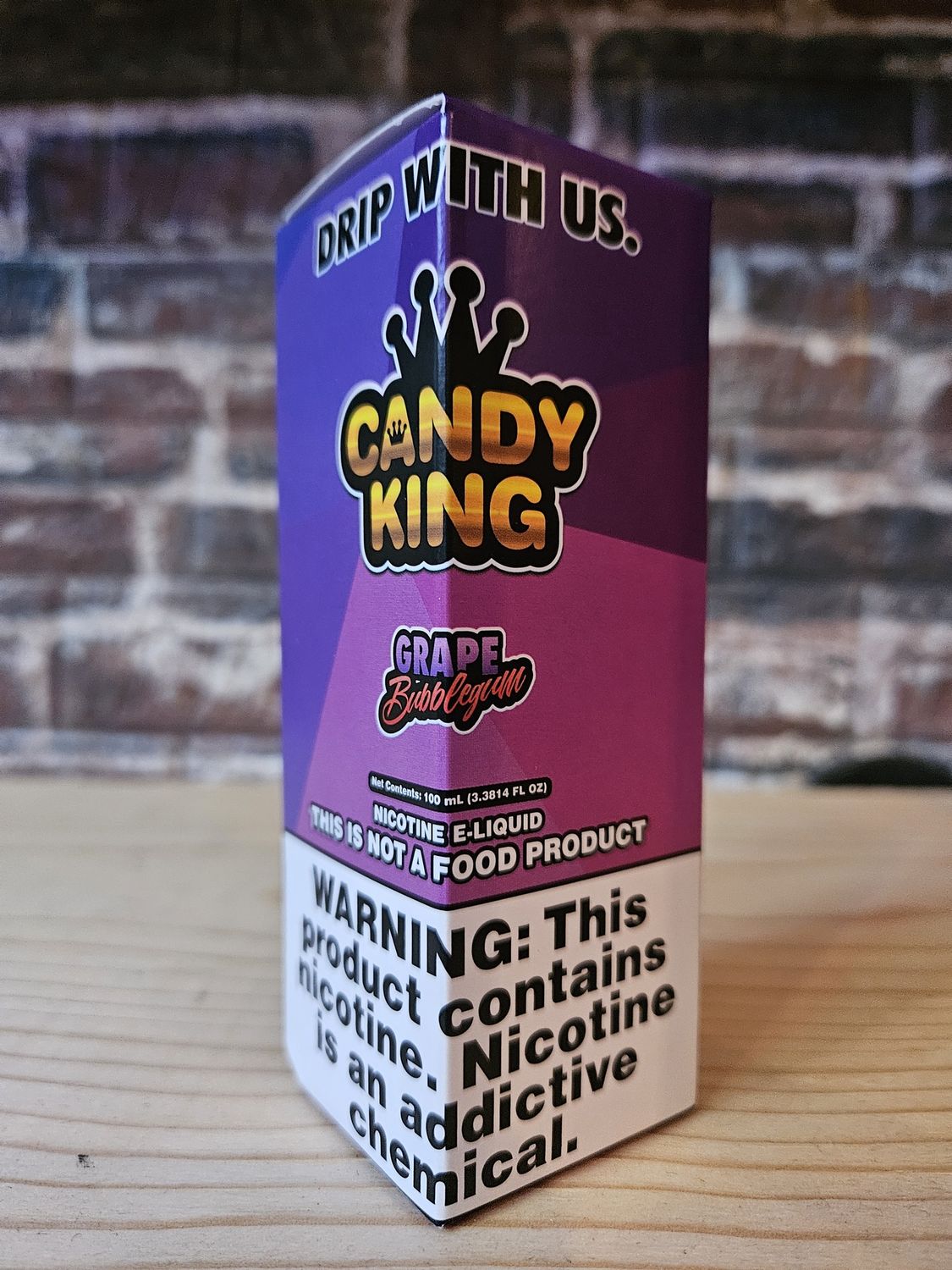 03mg Candy King Grape Bubblegum 100mL