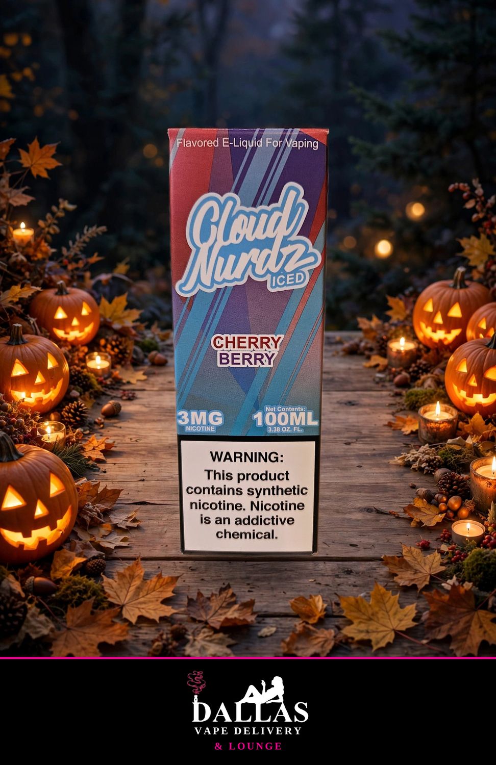 03mg Cloud Nurdz Cherry Berry Ice 100mL