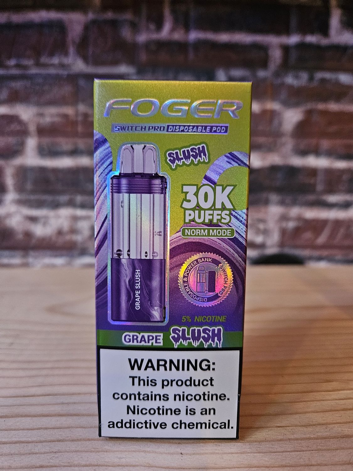 Fogger Switch Pro Disposable 30K Pods Grape Slush