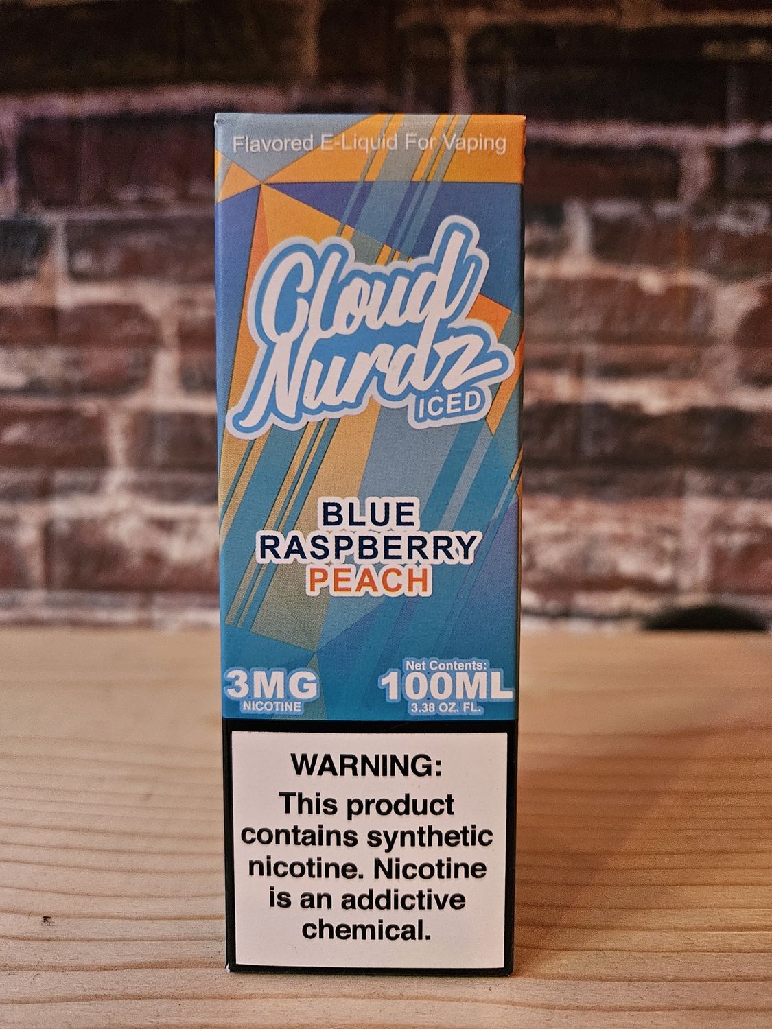 03mg Cloud Nurdz Peach Blue Razz Ice 100mL