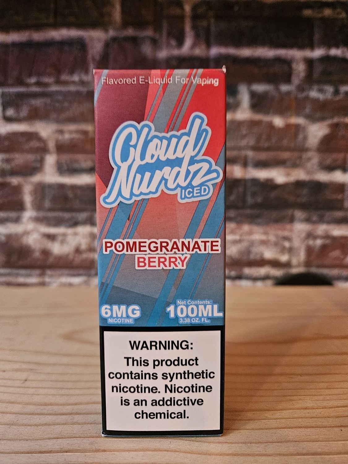 06mg Cloud Nurdz Pomegranate Berry Ice 100mL 06mg Cloud Nurdz Pomegranate Berry Ice 100mL