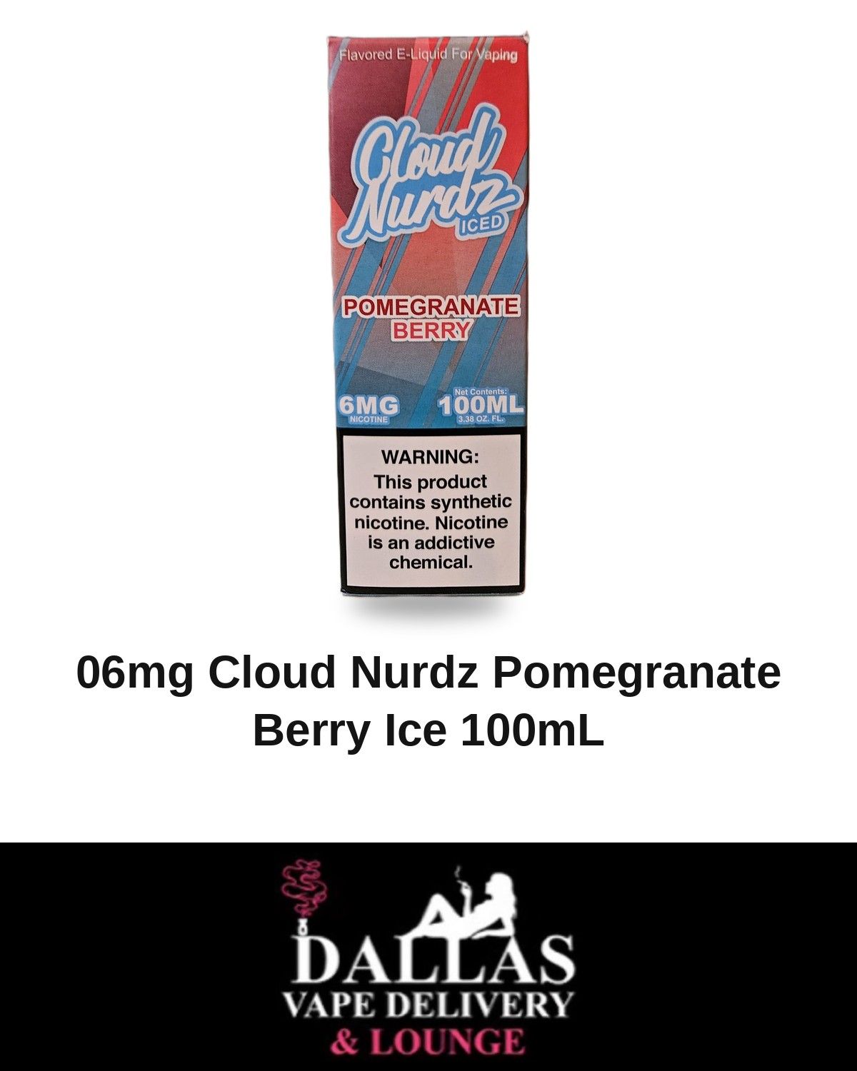 06mg Cloud Nurdz Pomegranate Berry Ice 100mL 06mg Cloud Nurdz Pomegranate Berry Ice 100mL