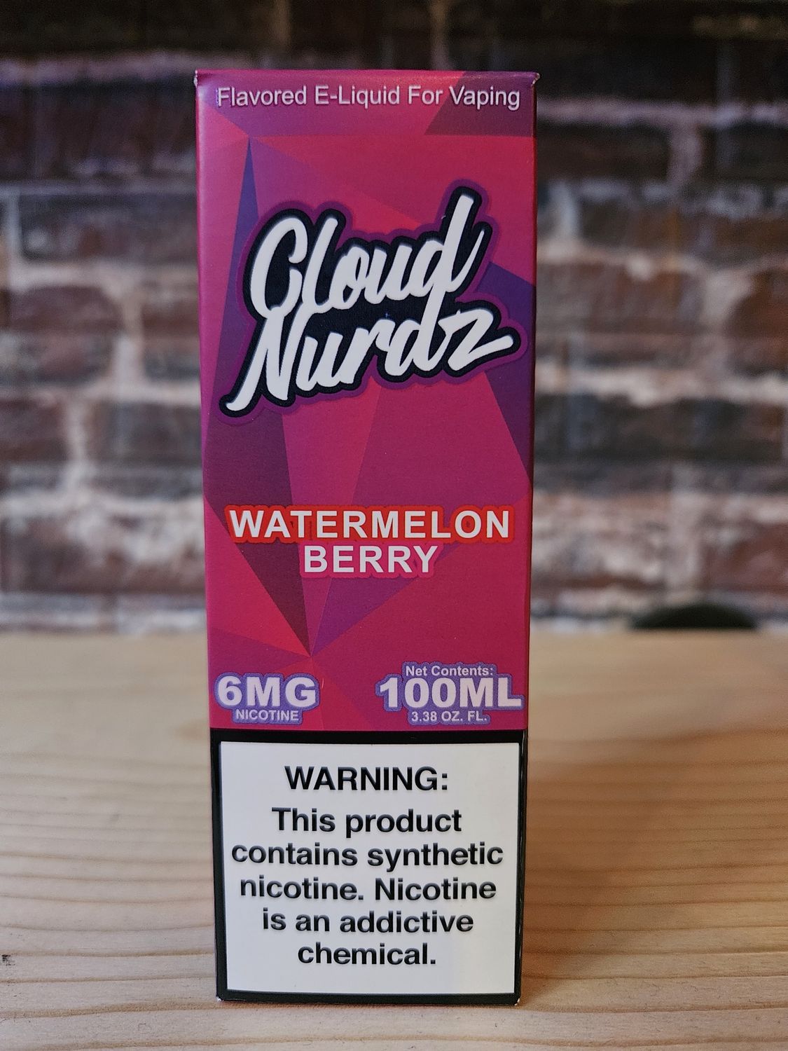 06mg Cloud Nurdz Watermelon Berry 100mL
