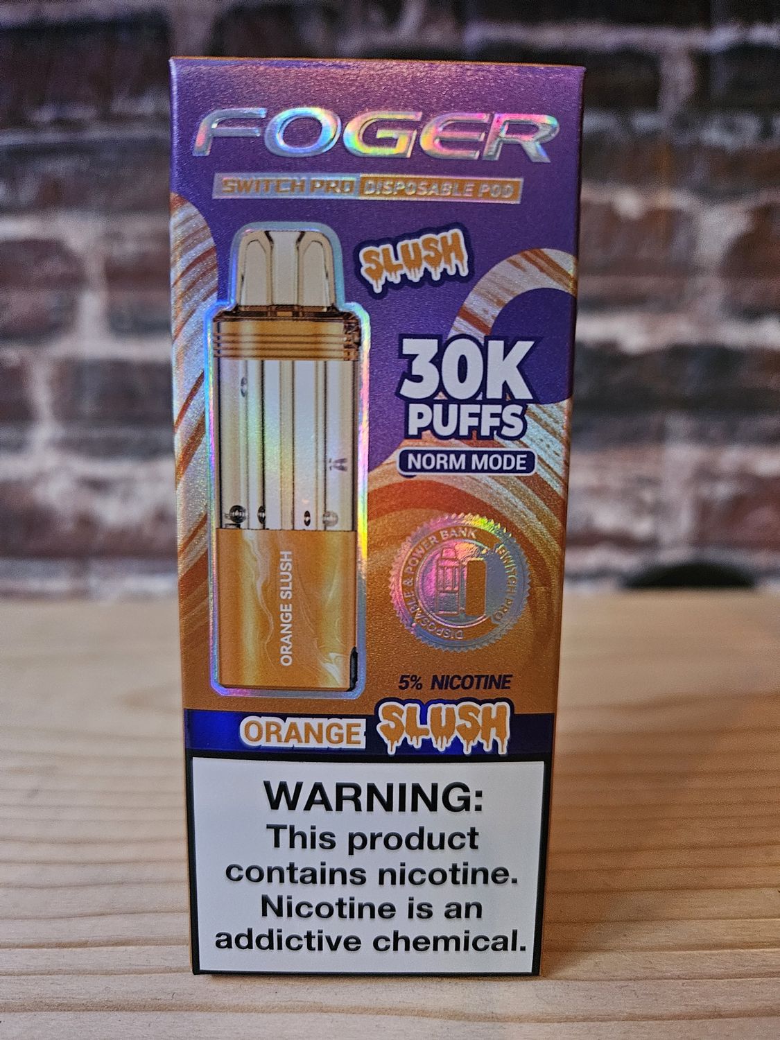 Fogger Switch Pro Disposable 30K Pods Orange Slush
