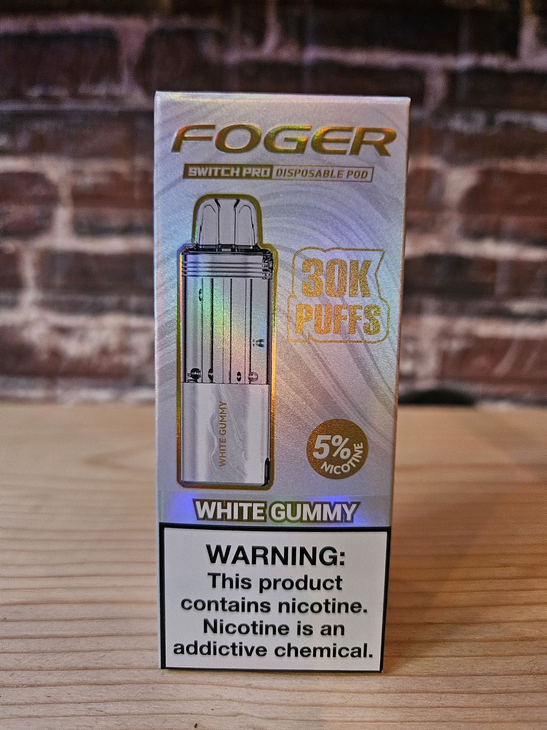 Fogger Switch Pro Disposable 30K Pods White Gummy