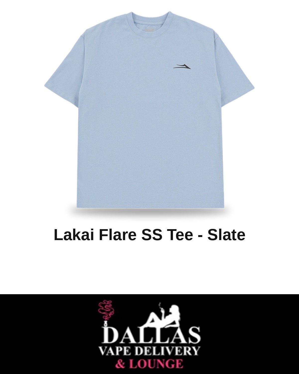 Lakai Flare SS Tee - Slate