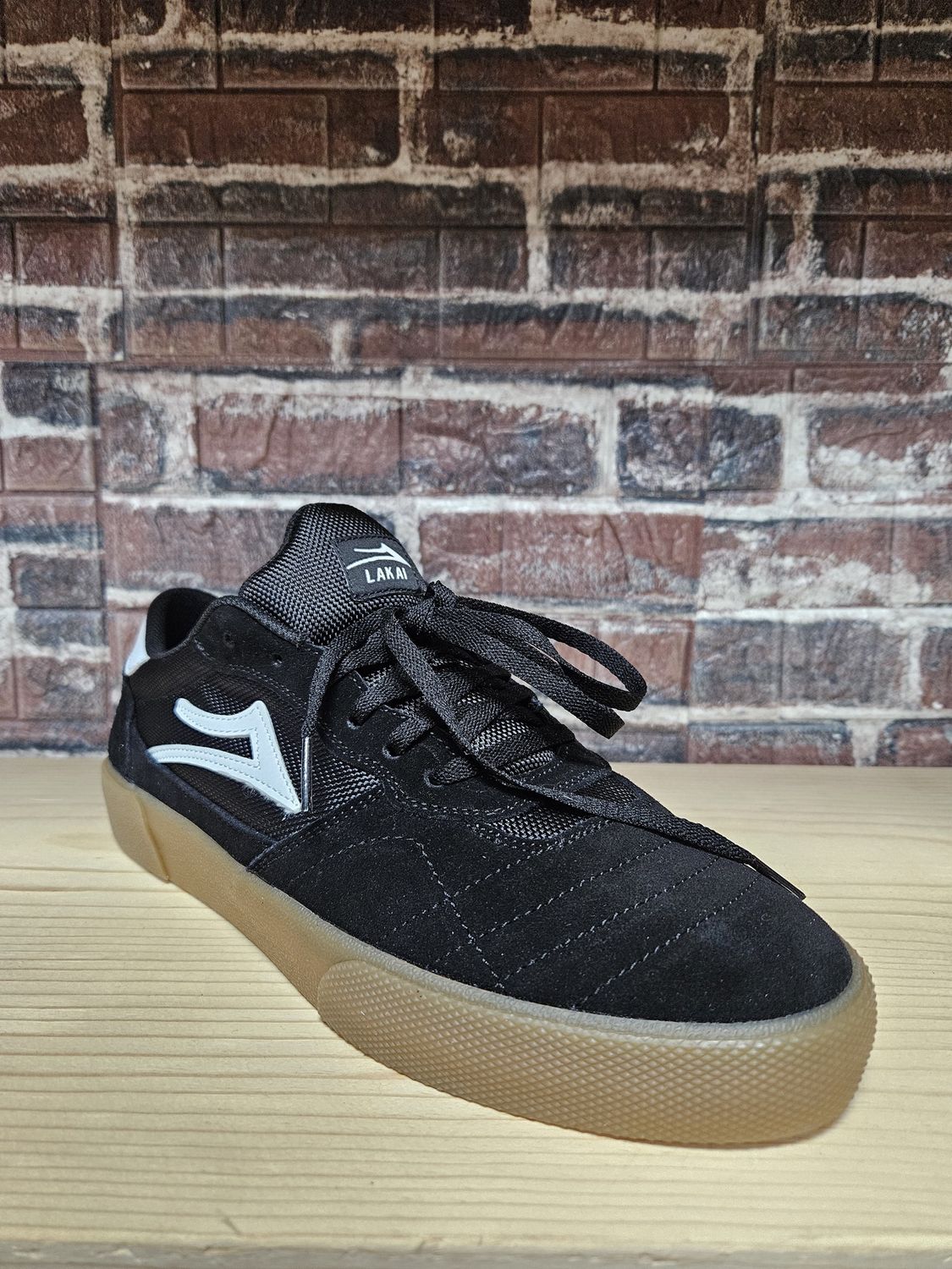 Lakai Cambridge - Black/Gum Suede, Size: 9