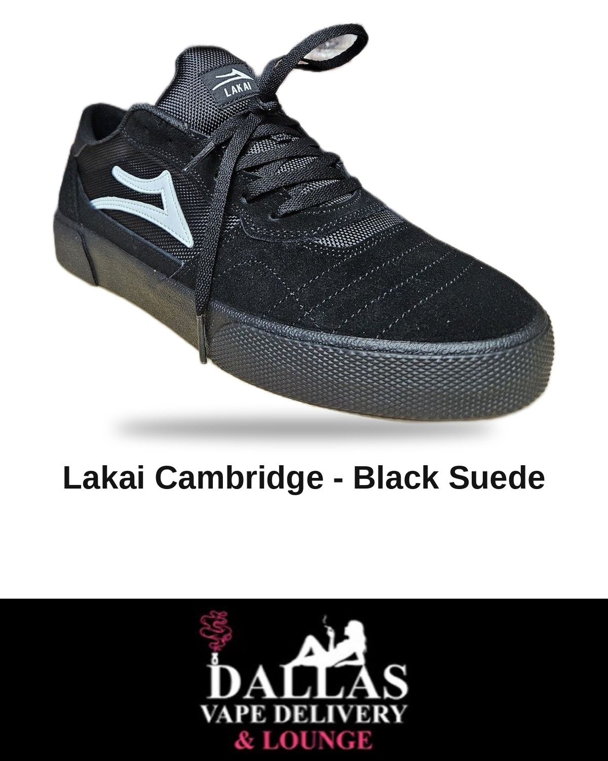 Lakai Cambridge - Black Suede