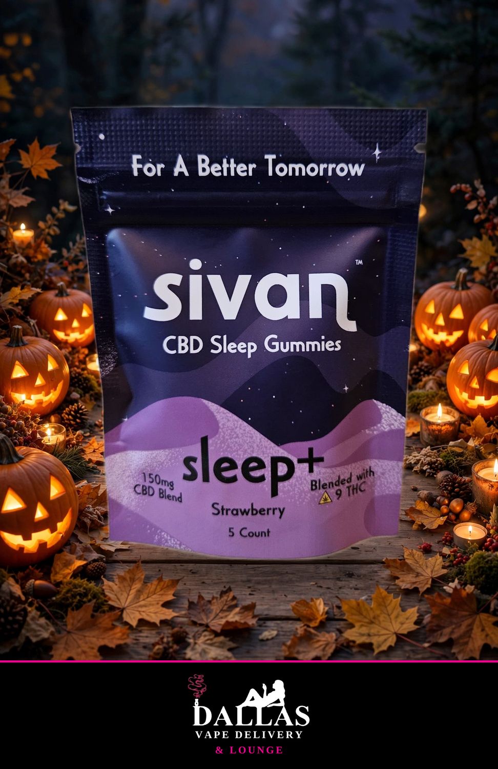 Sivan CBD Sleep+ Gummies - Strawberry