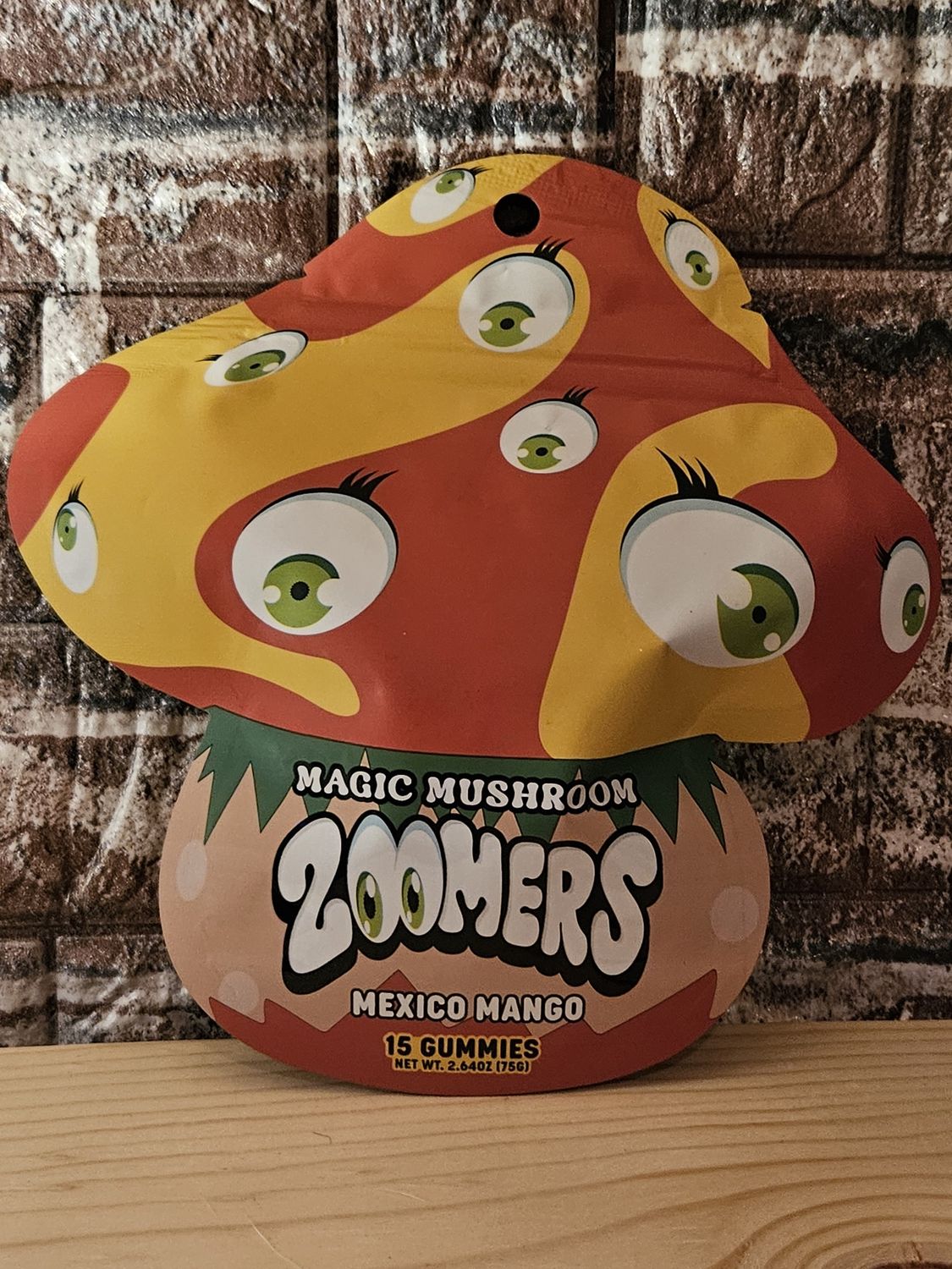 Zoomers Magic Mushroom 15 Gummies - Mexico Mango