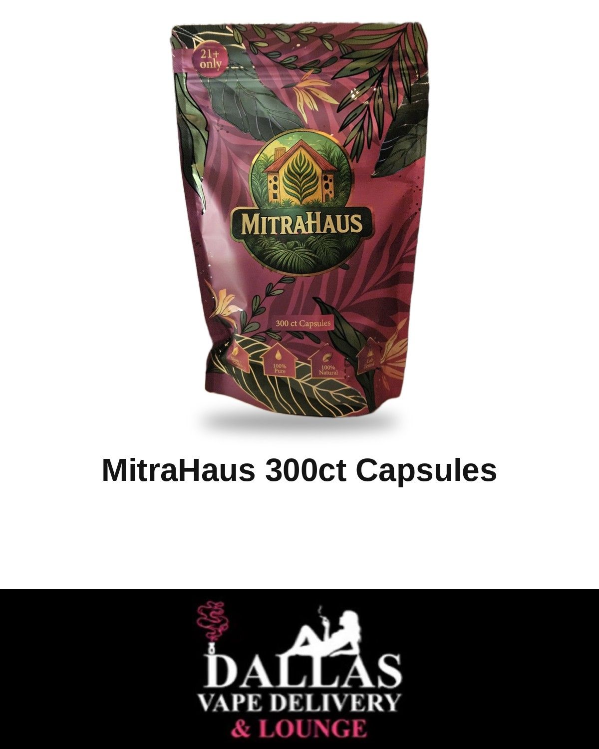 MitraHaus 300ct Capsules MitraHaus 300ct Capsules
