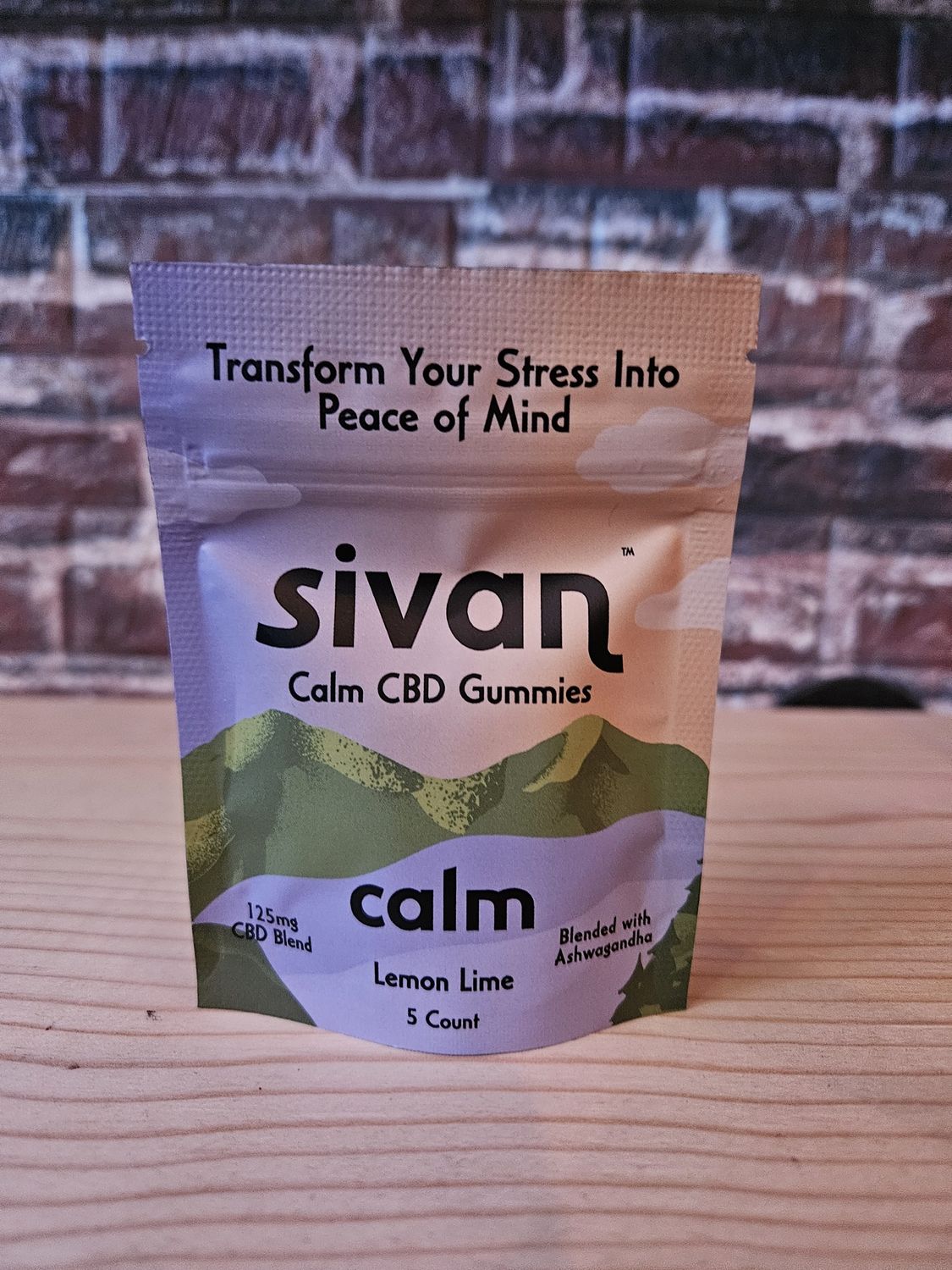 Sivan Calm CBD Gummies 5ct - Lemon Lime