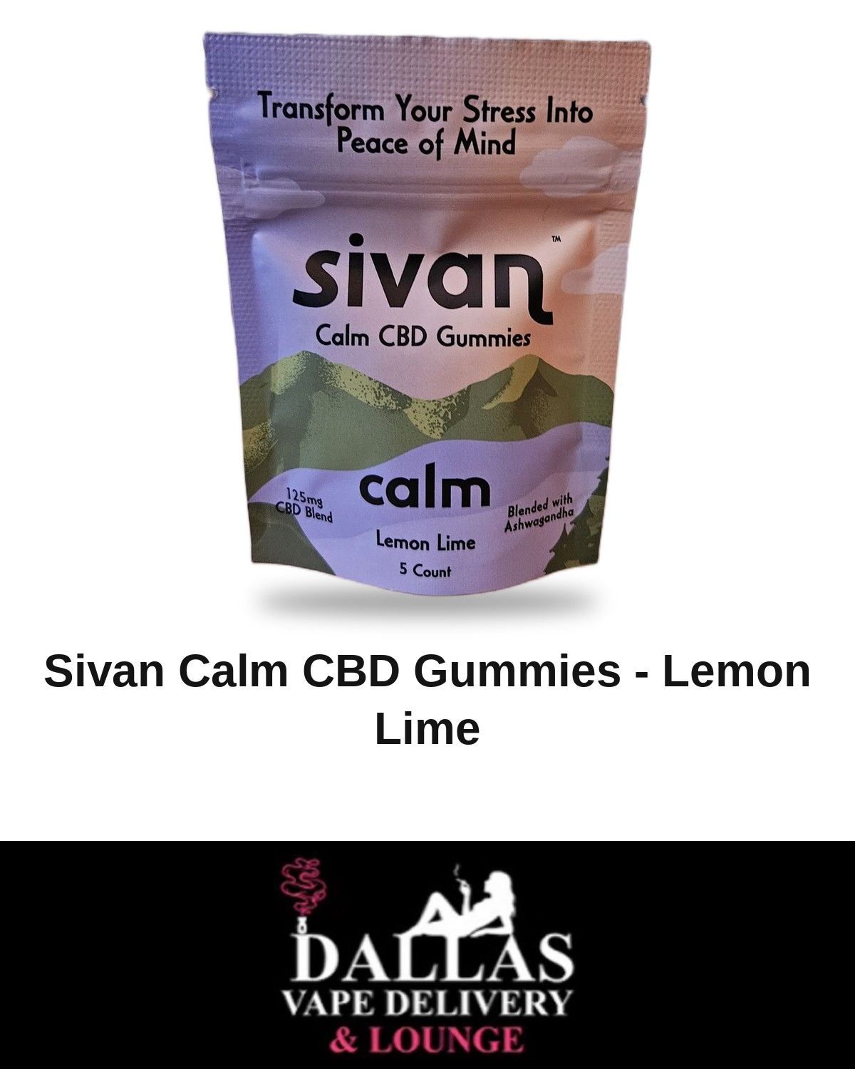 Sivan Calm CBD Gummies - Lemon Lime