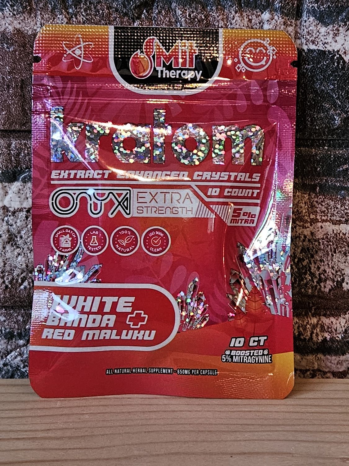 Mit Therapy Kratom 10ct - White Banda + Red Maluku
