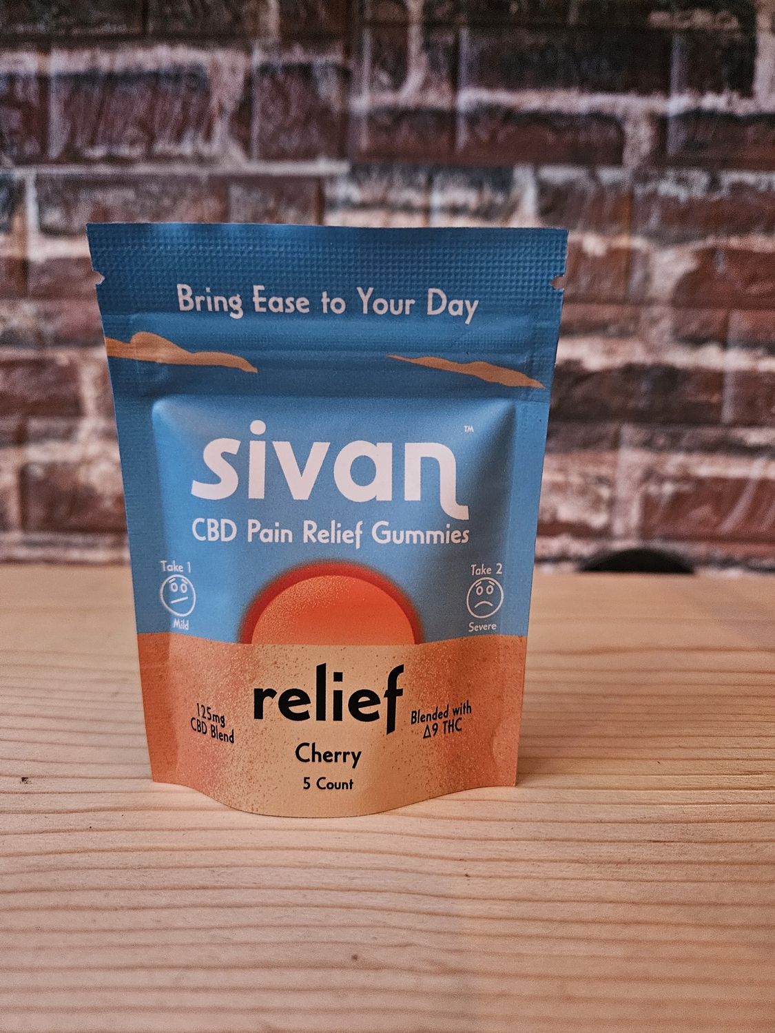 Sivan CBD Relief Gummies 5ct - Cherry