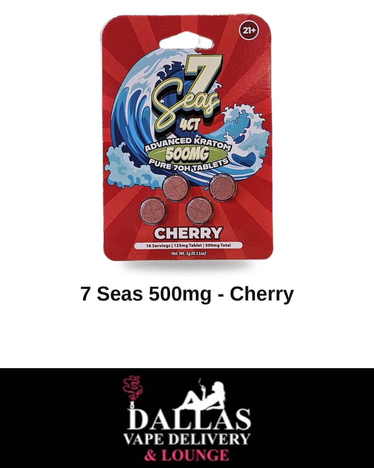 7 Seas 500mg - Cherry 7 Seas 500mg - Cherry