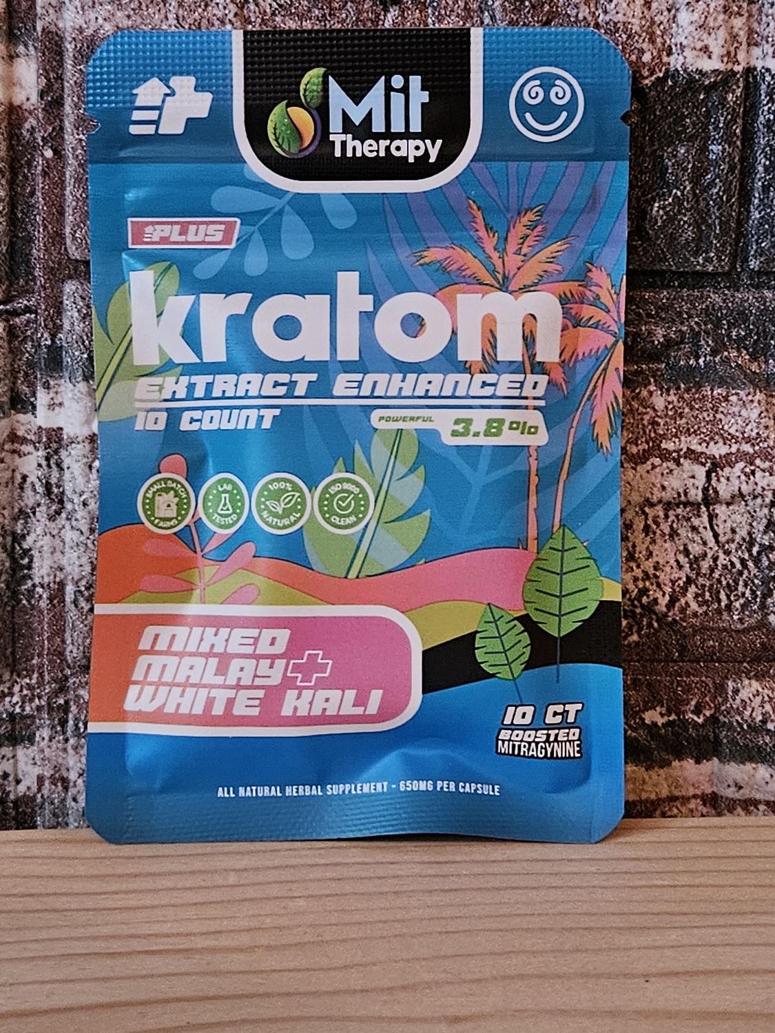 Mit Therapy Kratom 10ct - Mixed Malay + White Kali