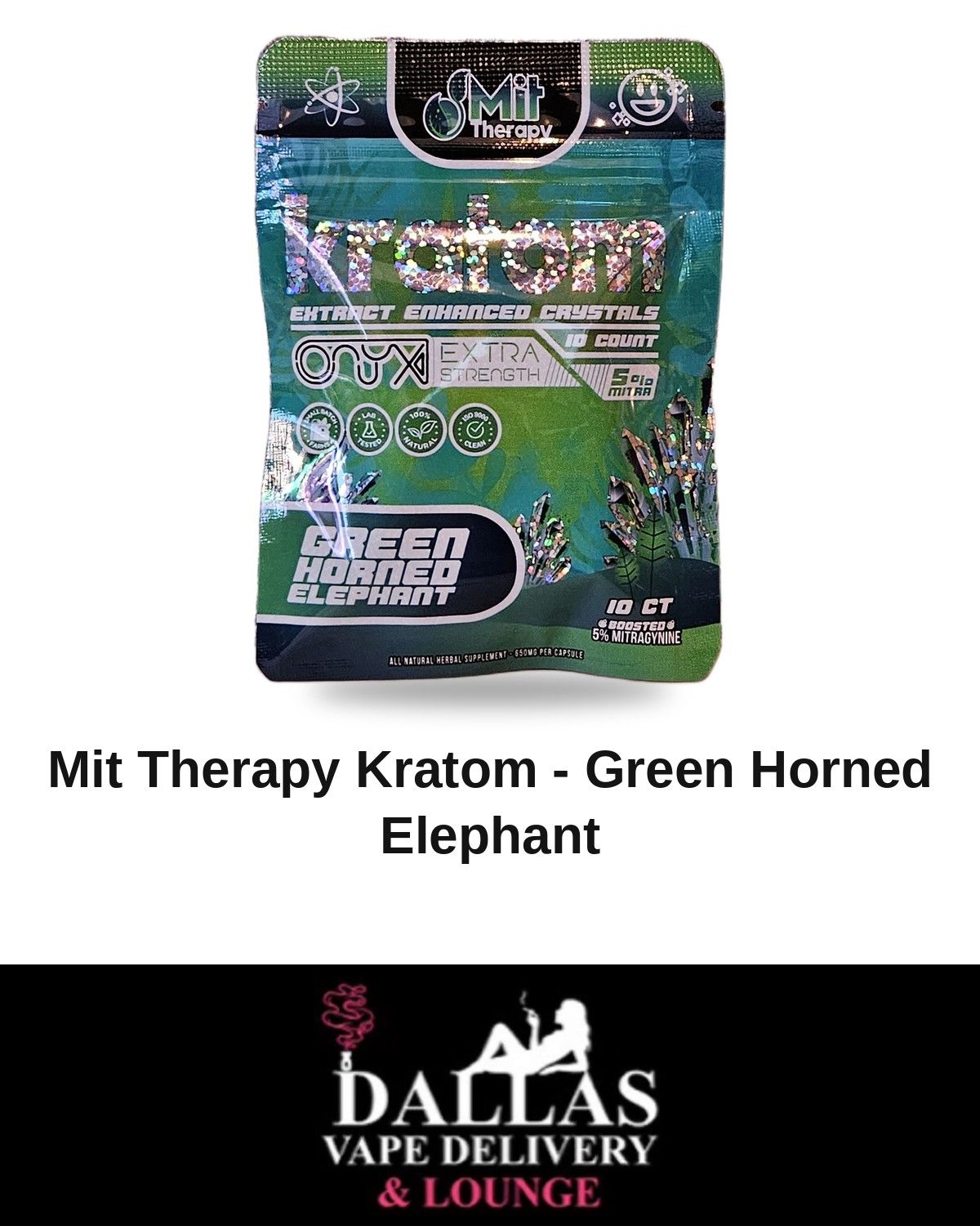 Mit Therapy Kratom - Green Horned Elephant Mit Therapy Kratom - Green Horned Elephant