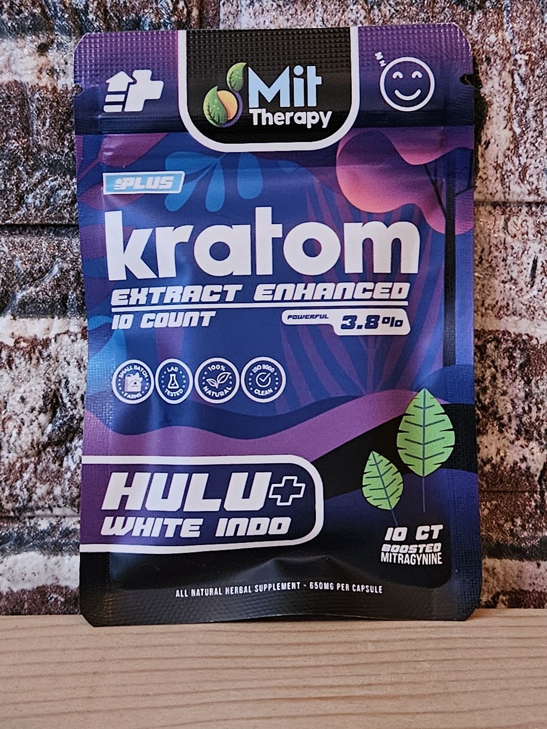 Mit Therapy Kratom 10ct - Hulu + White Indo