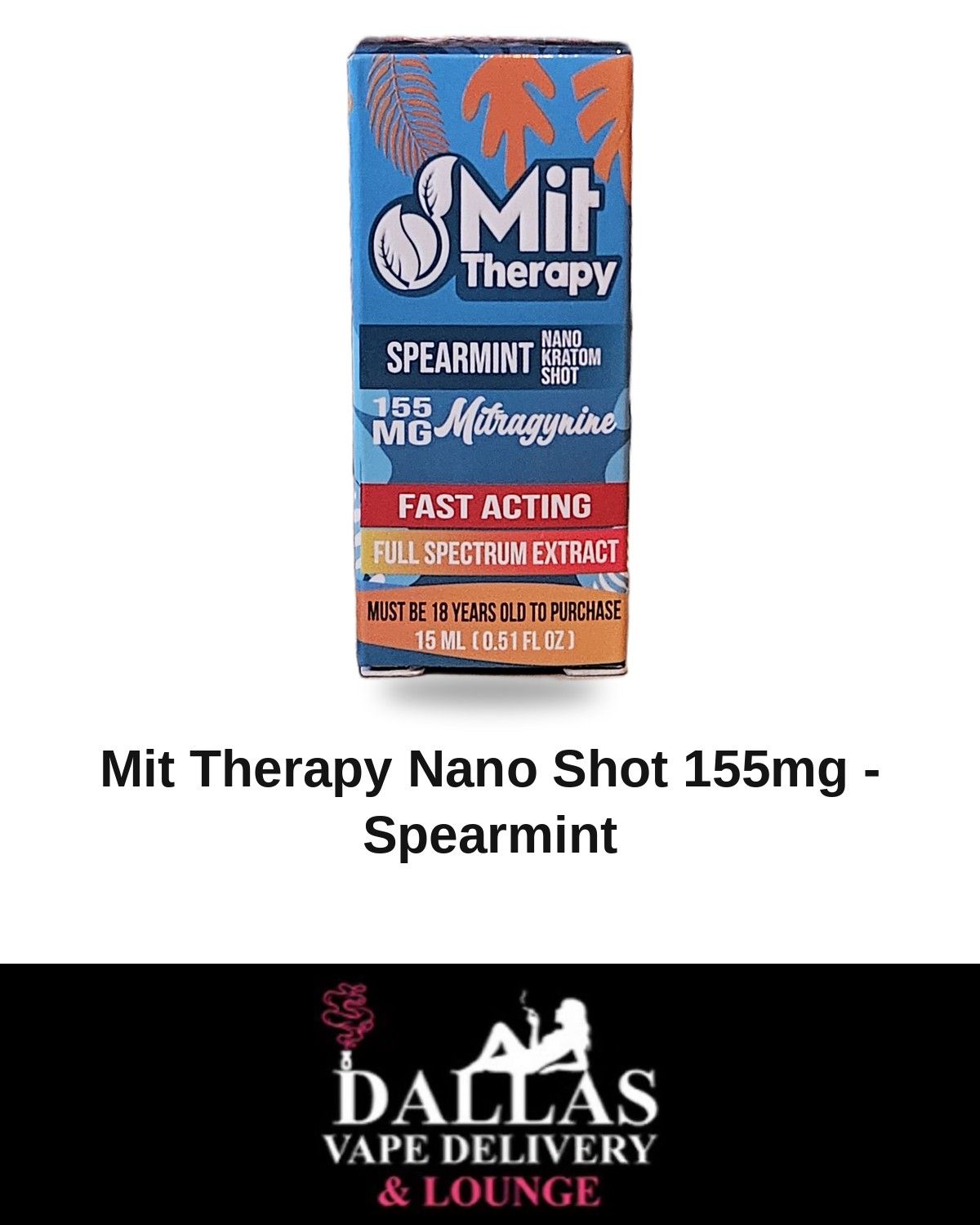 Mit Therapy Nano Shot 155mg - Spearmint Mit Therapy Nano Shot 155mg - Spearmint