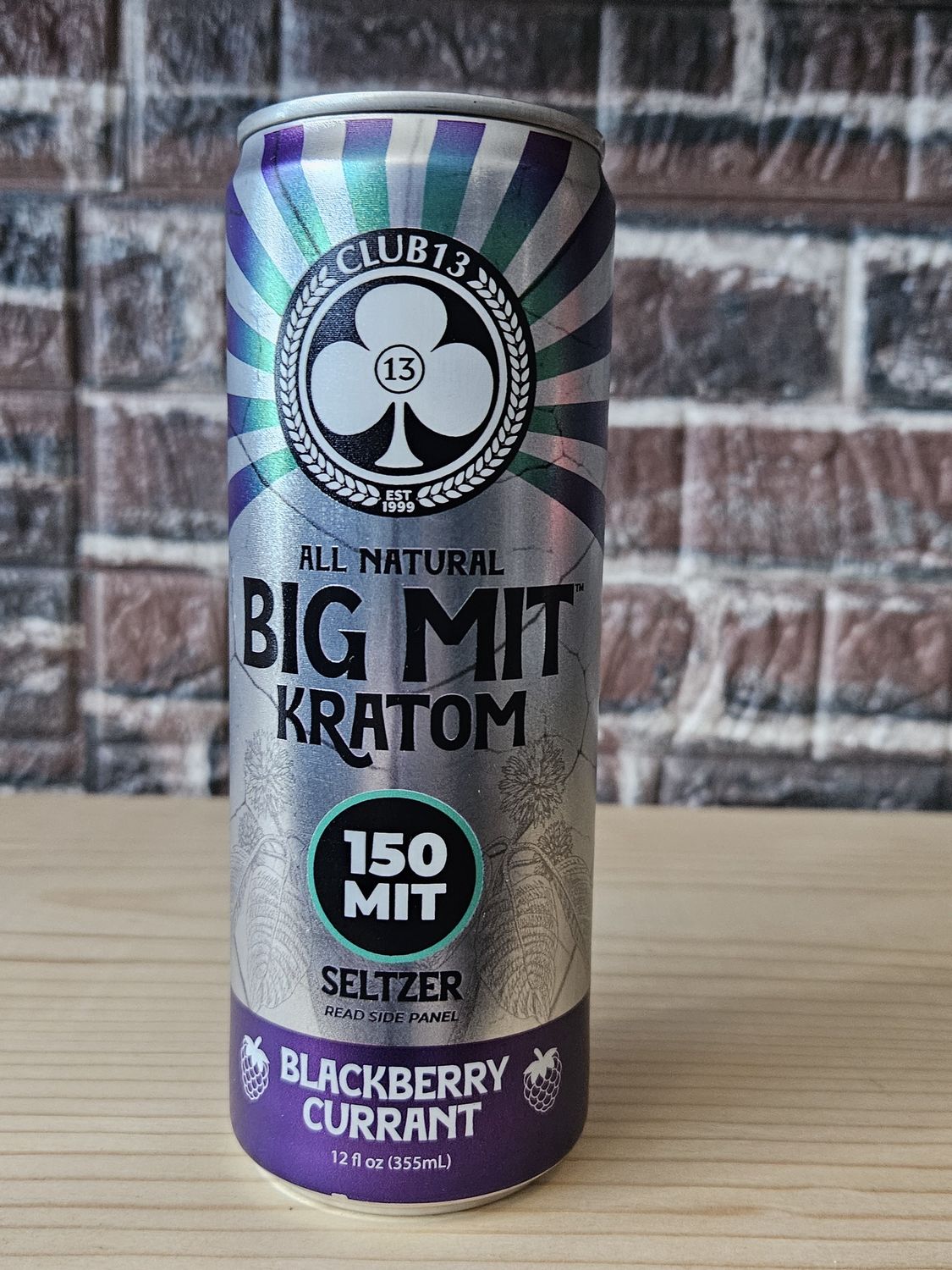 Club13 Seltzer 150mit Blackberry Currant