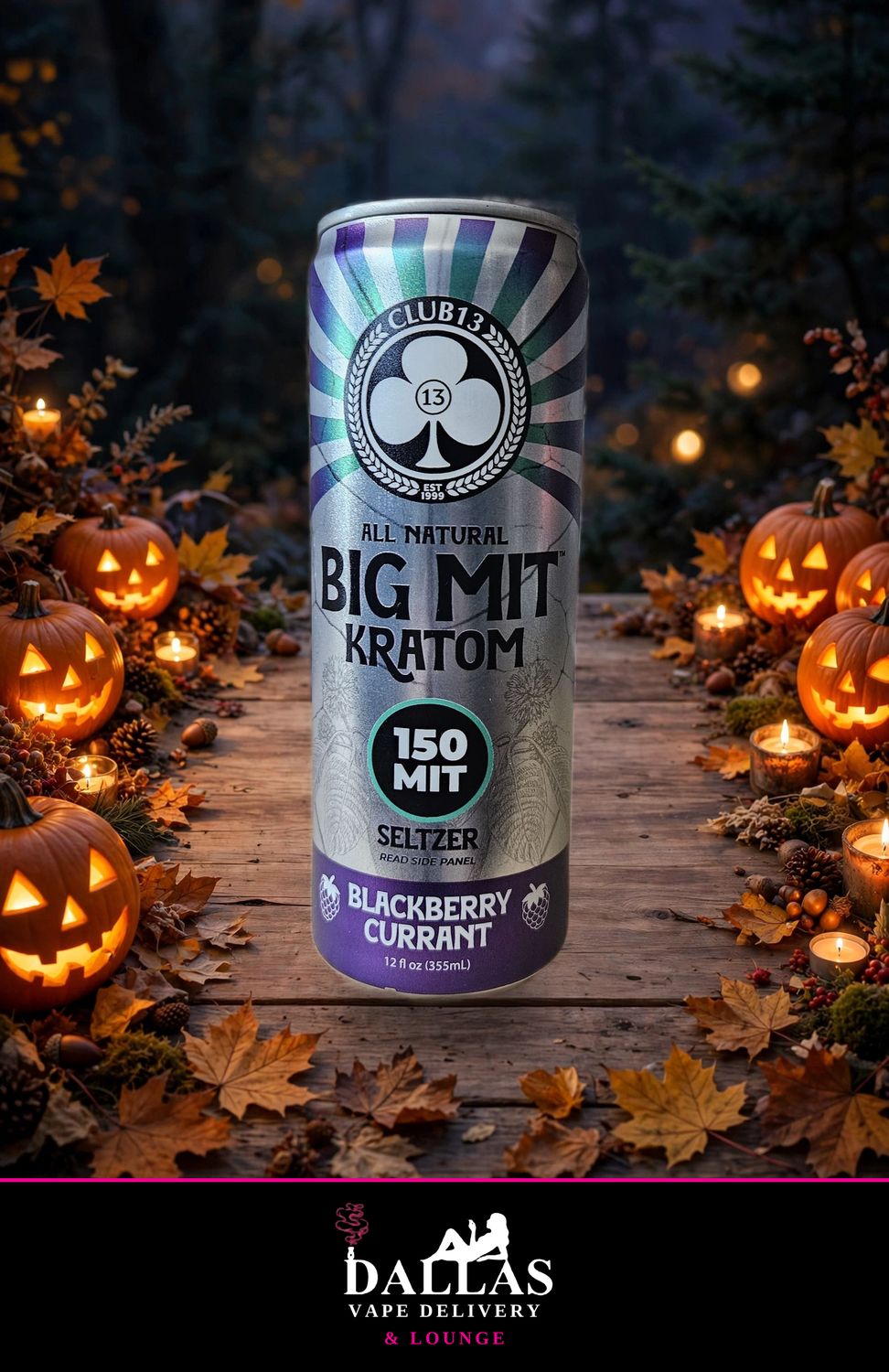 Club13 Seltzer 150mit Blackberry Currant