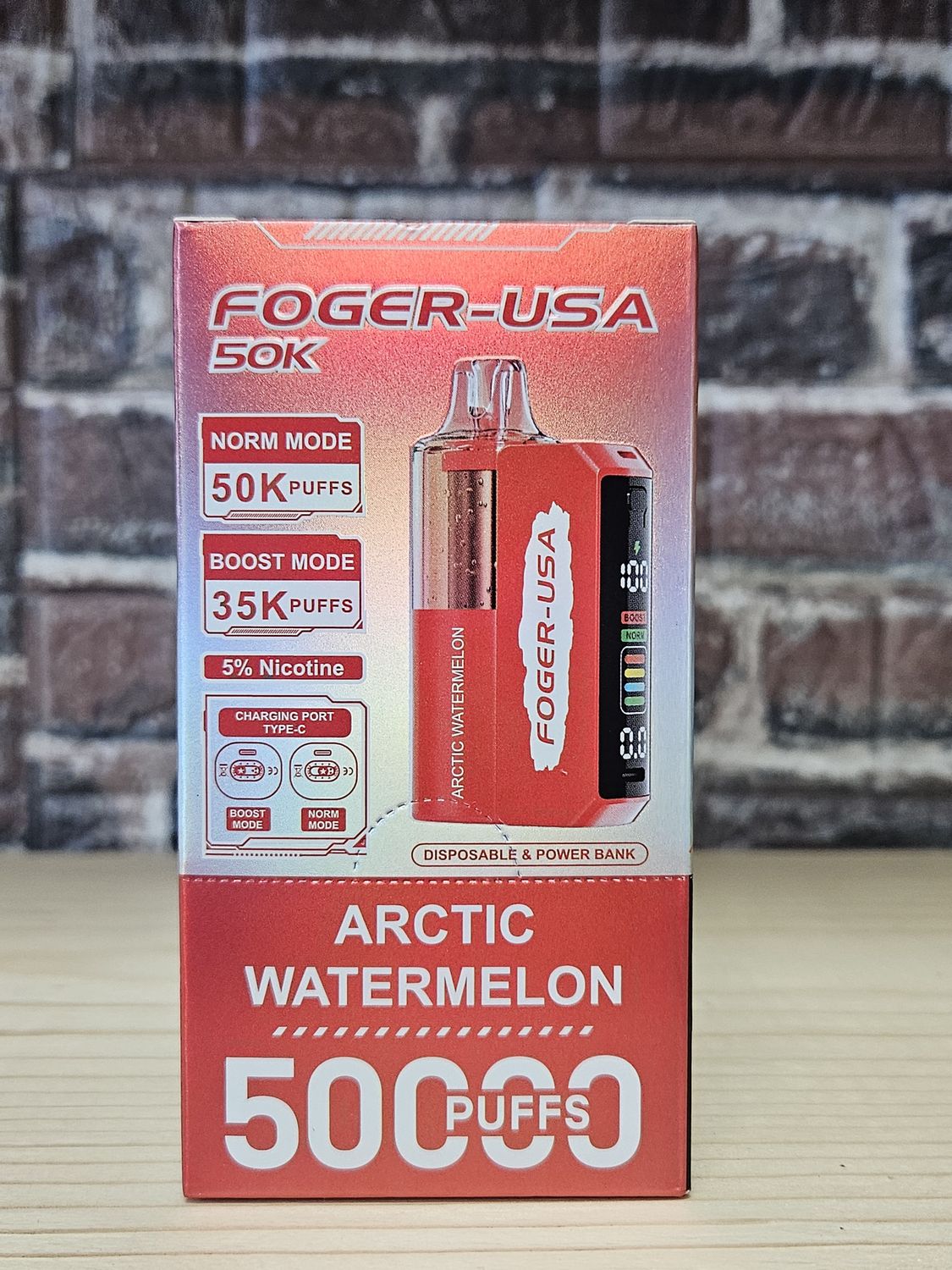 Foger 50k Disposables Artic Watermelon