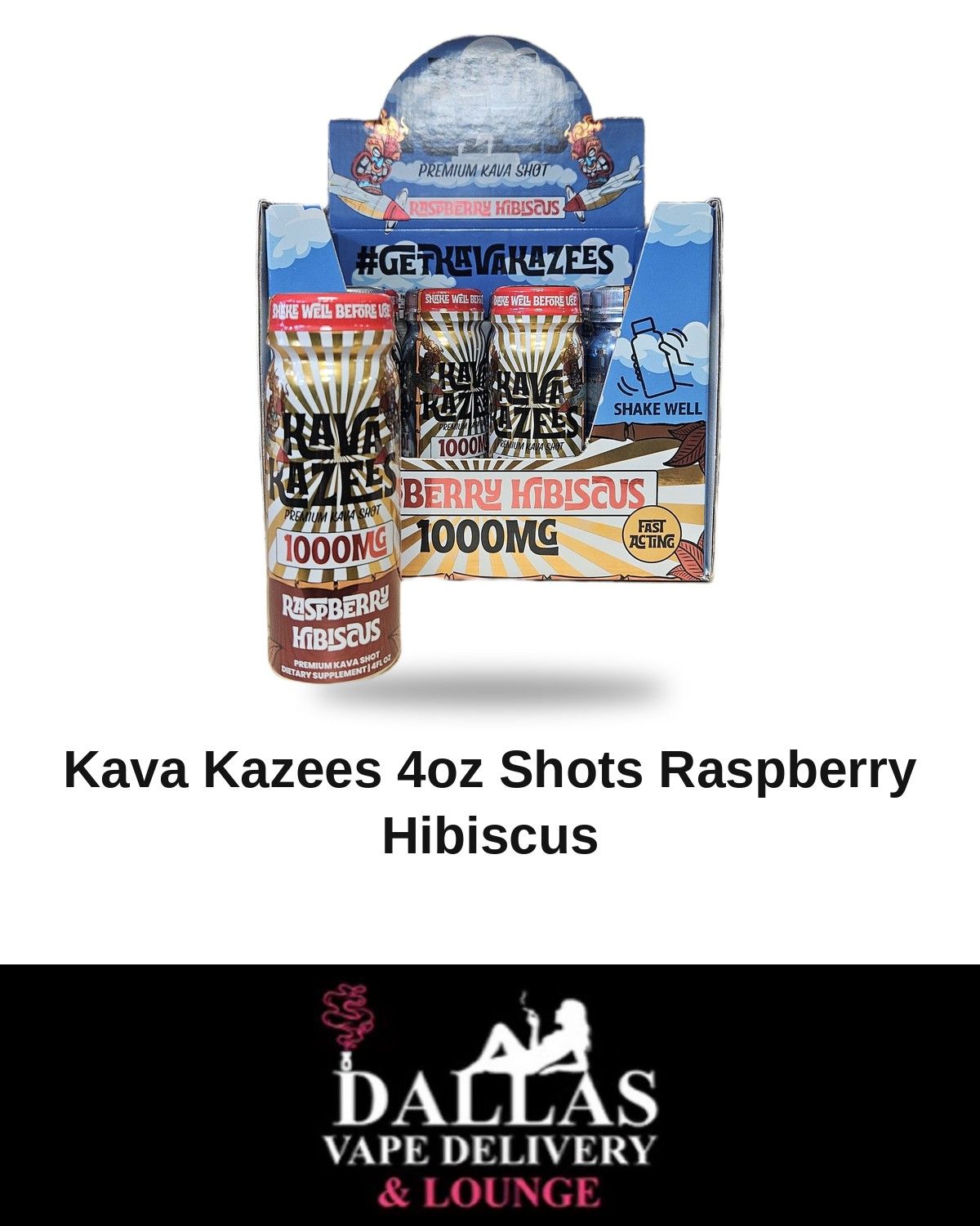 Kava Kazees 4oz Shots Raspberry Hibiscus Kava Kazees 4oz Shots Raspberry Hibiscus