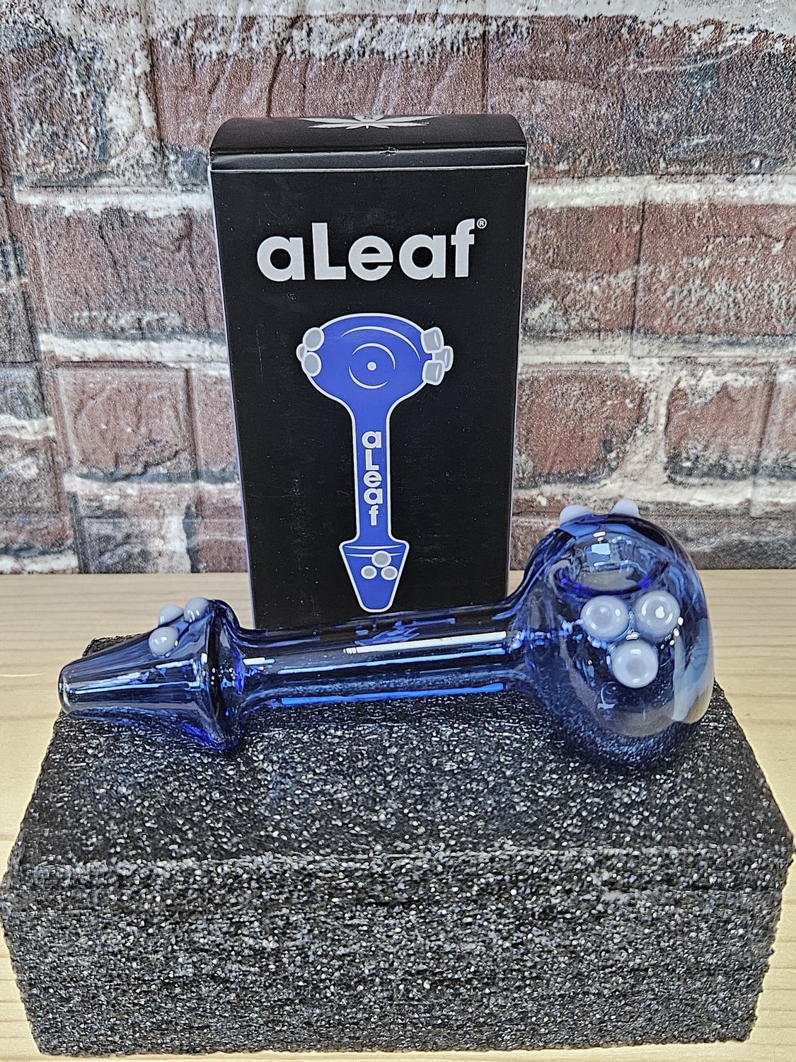 Aleaf 5" Triple Tentacle Colored Spoon Blue