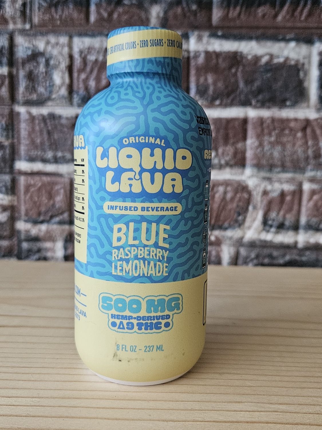 Liquid Lava Delta 9 Drink 500mg Blue Raspberry Lemonade