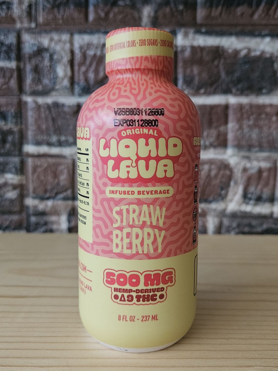 Liquid Lava Delta 9 Drink 500mg Strawberry