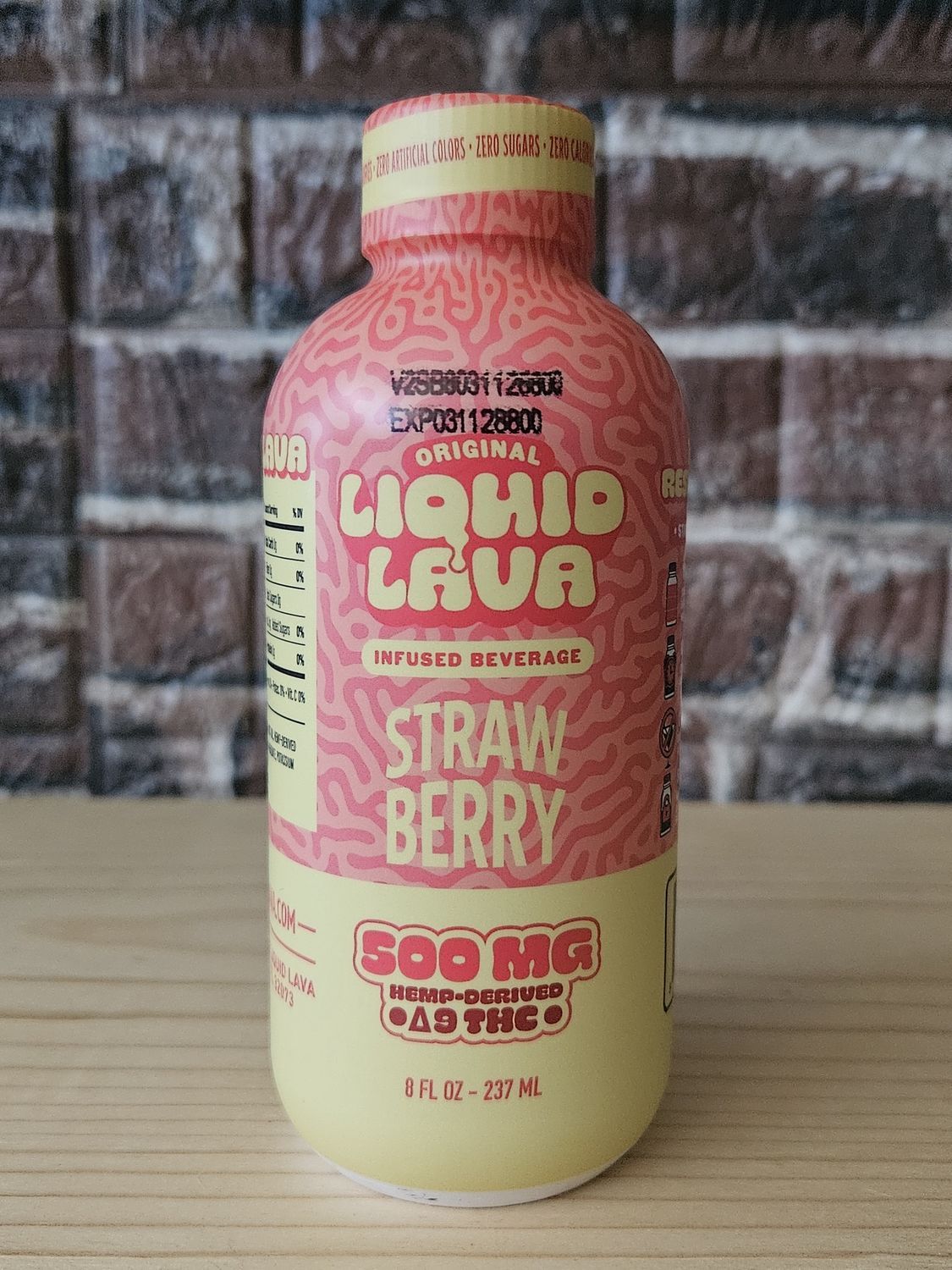 Liquid Lava Delta 9 Drink 500mg Strawberry